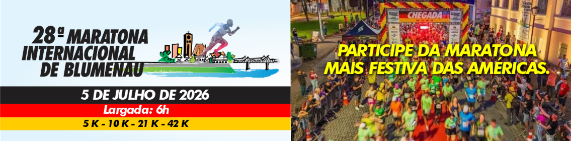 28ª MARATONA INTERNACIONAL DE BLUMENAU