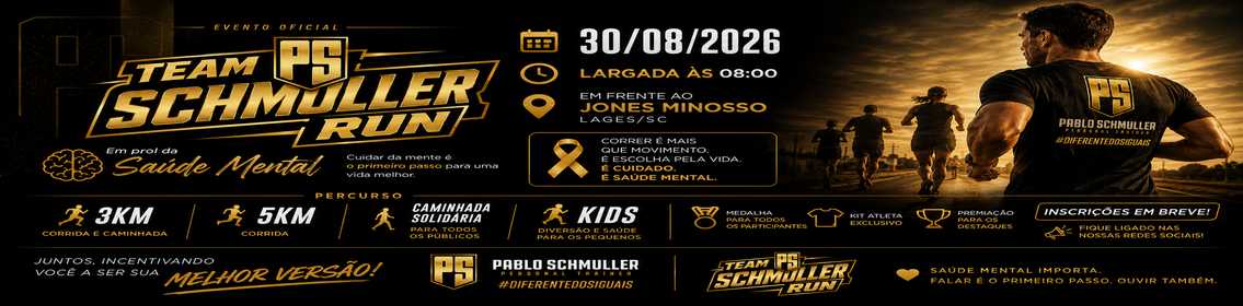 Team Schmoller Run em Prol a Saúde Mental