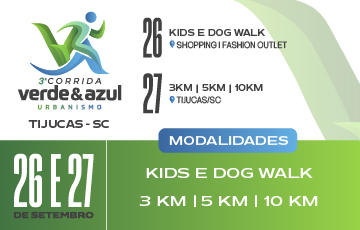 Capa do evento: CORRIDA VERDE & AZUL
