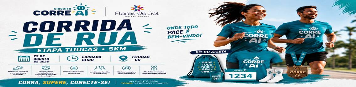 Corre Aí - Etapa Tijucas/SC